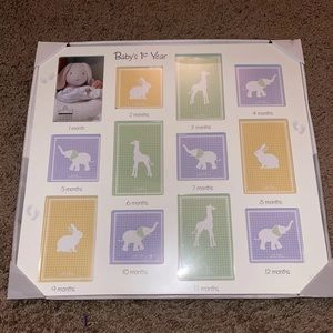 Baby’s 1st year picture frame